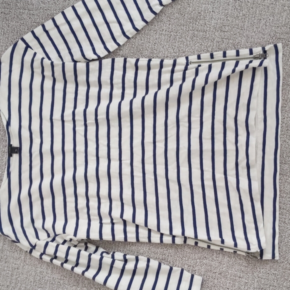 J crew boat neck 3/4 sleeve top - Picture 1 of 2